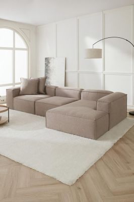 Vỏ Bọc Ghế Sofa Chống Thấm Nước Bằng Vải Jacquard dành cho 1/2/3/4 chỗ ngồi, thiết kế dạng rời bảo vệ sofa hình chữ L.