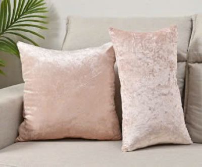 Vỏ gối sofa nhung thiết kế sáng bóng 45x45cm/30x50cm